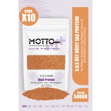 Motto Plus Professional Acil Kurtarma Saç Proteini Saç Boyama Ve Renk Açma Işlemlerinde Yıpranmaya Karşı Etkili Formül 500gr