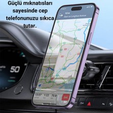 Polham Safecar Manyetik Mıknatıslı Araç Içi Telefon Tutucu,süper Mıknatıslı,titremez,düşmez Telefon Tutucu