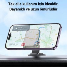 Polham Safecar Manyetik Mıknatıslı Torpido Üstü Araç Içi Telefon Tutucu,titremez,düşmez Telefon Tutucu