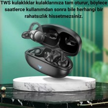 Coofbe Yeni Nesil Klipsli Bluetooth Vers.5.3 Kulakiçi Bluetooth Kulaklık Stereo Kulakiçi Kulaklık