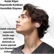 Coofbe Yeni Nesil Klipsli Bluetooth Vers.5.3 Kulakiçi Bluetooth Kulaklık Stereo Kulakiçi Kulaklık