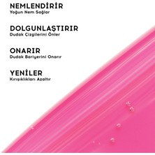 Cream Co. Onarıcı Besleyici Dudak Bakım Parlatıcı Nemlendirici Pembe Renkli Sakız Aromalı 3in1 Lip Balm 402