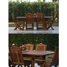 Attaleia Furniture Silyon Sabit Masa Takımı