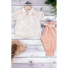 Kids Little Store Çicekli Kız Bebel Ikili Takım ( 9 - 24 Ay )