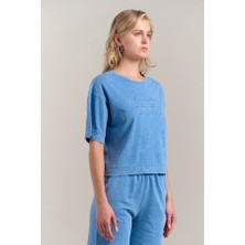 Sevilen Kadın T-Shirt Yıkamalı209