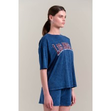 Sevilen Kadın T-Shirt Yıkamalı 210