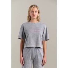 Sevilen Kadın T-Shirt Yıkamalı209