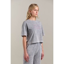 Sevilen Kadın T-Shirt Yıkamalı209