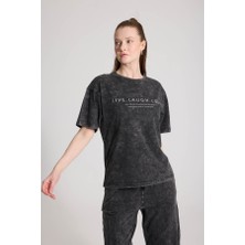 Sevilen Kadın Yıkamalı T-Shirt 149