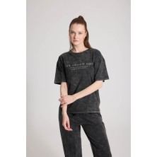 Sevilen Kadın Yıkamalı T-Shirt 149