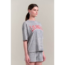Sevilen Kadın T-Shirt Yıkamalı210