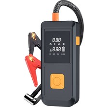 Hava Kompresörlü Jump Starter 1000A Tepeler Otomobil (Yurt Dışından)