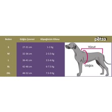 Petza Küçük ve Orta Irk Köpek Paçalı Mont Karita Kırmızı