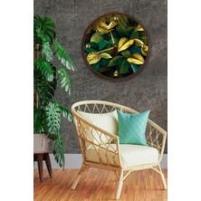 Emya Home Yapraklar Duvar Saati - 29 cm