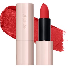 The Saem Kissholic Lipstick Matte/ Uzun Süre Dayanıklı Kadife Bitişli Mat Ruj - RD07 Triple Red