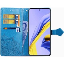 Mellow Mall Samsung A71 4g Için Basit Iş Kapak Çevirin Kılıf Darbeye (Yurt Dışından)