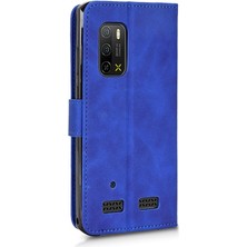 Mellow Mall Ulefone X10 Için Kılıf Deri Folio Flip Case Kart Ekleme Koruyucu (Yurt Dışından)