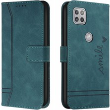 Mellow Mall Motorola Moto G 5g Için Telefon Kılıfı Pu Deri Flip Folio Cüzdan Manyetik (Yurt Dışından)