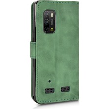 Mellow Mall Ulefone X10 Için Kılıf Deri Folio Flip Case Kart Ekleme Koruyucu (Yurt Dışından)