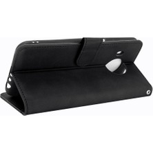 Mellow Mall Kart ile Nokia X10 Tam Koruma Deri Folio Flip Case Için Kılıf (Yurt Dışından)