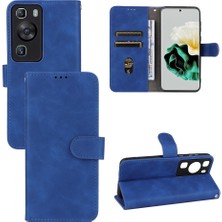 Mellow Mall Huawei P60/P60 Pro 4g Deri Folio Flip Case Kart Ekleme (Yurt Dışından)