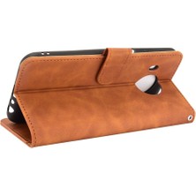 Mellow Mall Kart ile Nokia X10 Tam Koruma Deri Folio Flip Case Için Kılıf (Yurt Dışından)