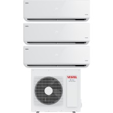 Vestel Flora Doğa Plus Ac 9+9+12 27000 BTU Multi Inverter Klima