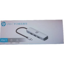 Hp 4 In 1 Docking Station Type- C To 3*usb 3.0 – 1*RJ45(1000M)