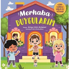 Merhaba Çiftlik - Merhaba Duygularım - Merhaba Orman Cırt Cırtlı Hikaye Kitapları 3 Kitap Set