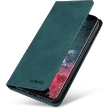 Gx Shop Samsung Galaxy S22 Ultra 5g Pu Deri Folio Cüzdan Koruyucu Kılıf (Yurt Dışından)