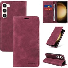 Gx Shop Samsung Galaxy S23 5g Koruyucu Pu Deri Manyetik Folio Cüzdan (Yurt Dışından)