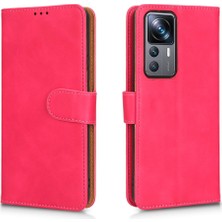 Gx Shop Xiaomi 12T Pro Için Kılıf Tam Koruma Deri Folio Flip Case ile (Yurt Dışından)