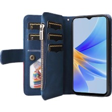 Gx Shop Kart Yuvası Standı Iki Renkli Oppo A17 Kickstand Koruyucu Kılıf (Yurt Dışından)