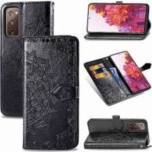 Gx Shop Samsung Flip Fe Flip Kapak Darbeye Deri Kılıf Basit Iş Için Kılıf (Yurt Dışından)