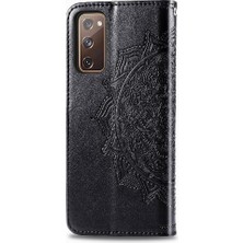 Gx Shop Samsung Flip Fe Flip Kapak Darbeye Deri Kılıf Basit Iş Için Kılıf (Yurt Dışından)