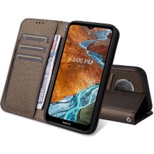 Gx Shop Nokia G300 Kart Tutucu Kapak Manyetik Cüzdan Kickstand Için Kılıf (Yurt Dışından)