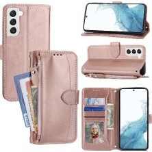 Gx Shop Samsung Galaxy S22 5g Için Flip Case Kickstand Kart Tutucu Pu Deri Anti (Yurt Dışından)