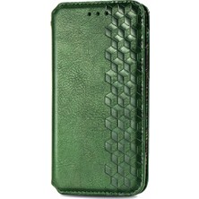 Gx Shop Motorola Moto G30 Zarif Iş Deri Kılıf Kapak Çevirin (Yurt Dışından)