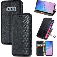 Gx Shop Samsung Galaxy S10E Moda Tasarımı Zarif Iş Cüzdan Için Kılıf (Yurt Dışından)