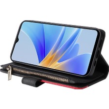 Gx Shop Kart Yuvası Standı Iki Renkli Oppo A17 Kickstand Koruyucu Kılıf (Yurt Dışından)