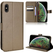 Gx Shop IPhone Xs Max Kapak Kickstand Manyetik Cüzdan Kart Tutucu (Yurt Dışından)