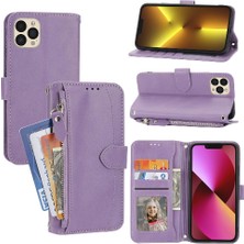 Gx Shop Iphone 13 Için Flip Case Pro Kart Tutucu Anti Scratch Manyetik Kapatma Pu (Yurt Dışından)