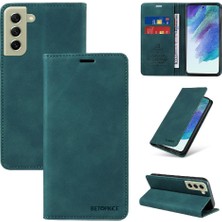 Gx Shop Samsung Galaxy S21 5g Koruyucu Manyetik Pu Deri Folio Cüzdan (Yurt Dışından)