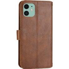 Gx Shop Iphone 11 Için Flip Case Pu Deri Anti Scratch Manyetik Kapatma Kickstand (Yurt Dışından)