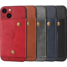 Gx Shop Iphone 14 Için Cüzdan Durumda Max Kart Tutucu Kickstand Darbeye Koruyucu (Yurt Dışından)