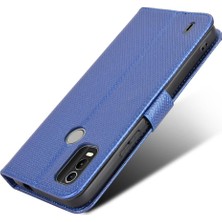 Gx Shop Nokia C21 Artı Kickstand Kapak Kart Tutucu Manyetik Cüzdan (Yurt Dışından)