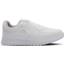 Slazenger MARLON I Erkek Sneaker Koşu & Yürüyüş Ayakkabısı Beyaz / Lacivert / Kırmızı