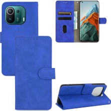 Gx Shop Xiaomi 11 Pro Deri Folio Flip Case Kart Ekleme Koruyucu Kılıf (Yurt Dışından)