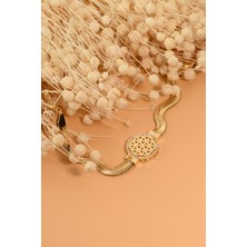 ÇGK KUYUMCULUK  Balıksırtı Altın Bileklik CGKBLK0117