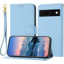 Gx Shop Google Piksel 8A Cüzdan Kart Yuvaları Tutucu Pu Deri Litch Için Telefon Kılıfı (Yurt Dışından)